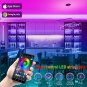 100 Ft LED Strip Lights for Bedroom Music Sync Color Changing RGB LED Strip Rope