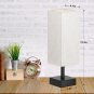Small Table Lamp for Bedroom - Bedside Lamps for Nightstand, Minimalist Night St