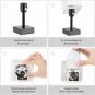 Small Table Lamp for Bedroom - Bedside Lamps for Nightstand, Minimalist Night St