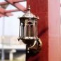 Antique Bronze Outdoor Wall Light Sconce Dusk to Dawn Exterior Light Fixtures /