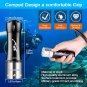 90000LM Underwater 80M Scuba Dive LED Flashlight Waterproof Diving Torch Lamp