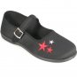 "Sassie" - Women's Canvas Mary Jane Style Shoes with Star Design