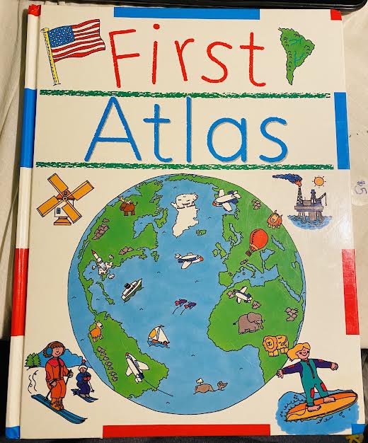 First Atlas by Nicole Wright  1st Edition Rare Find in Excellent Condtion