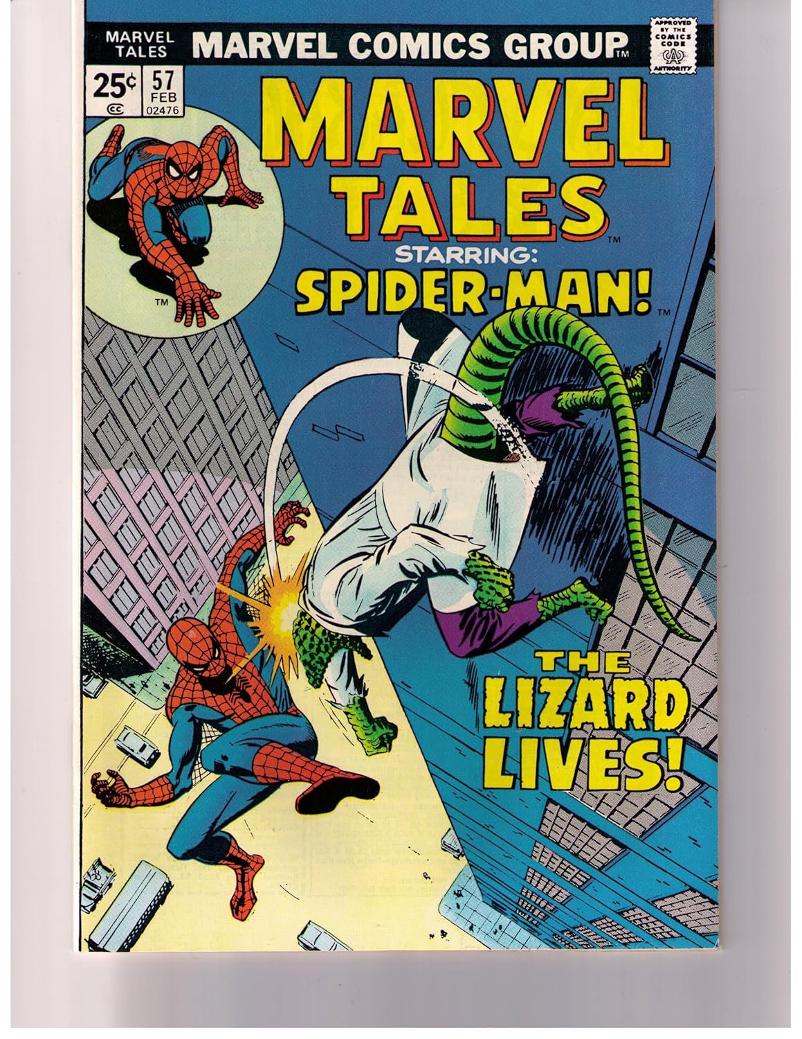 Marvel Comics Group Marvel Tales Starring Spider-Man The Lizard Lives Mint Condition
