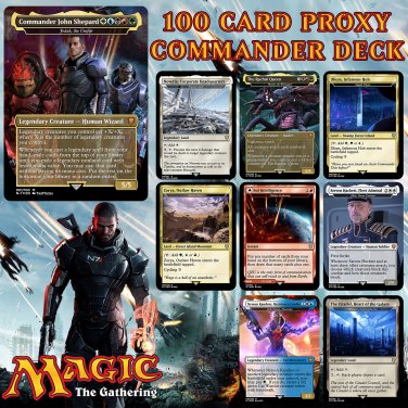 mtg cloud commander deck Cloud, Planet's Champion Commander Deck EDH 100 Magic Cards Custom MTG  Equipment Final Fantasy main image 0