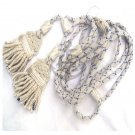 Sword Knot Gold and Silver Elastic Flat