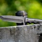 SCK-07 CUSTOM HAND MADE 440C STEEL TANTO HUNTING MILITARY KNIFE MICARTA SHEATH HANDLE