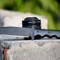 SCK-07 CUSTOM HAND MADE 440C STEEL TANTO HUNTING MILITARY KNIFE MICARTA SHEATH HANDLE