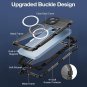 Beeasy Heavy Duty Waterproof Phone Case with Magsafe for iPhone 15 /iPhone 14/iPhone 13/iPhone 12