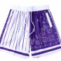Men Basketball Shorts Casual Short Traning Purple white Short