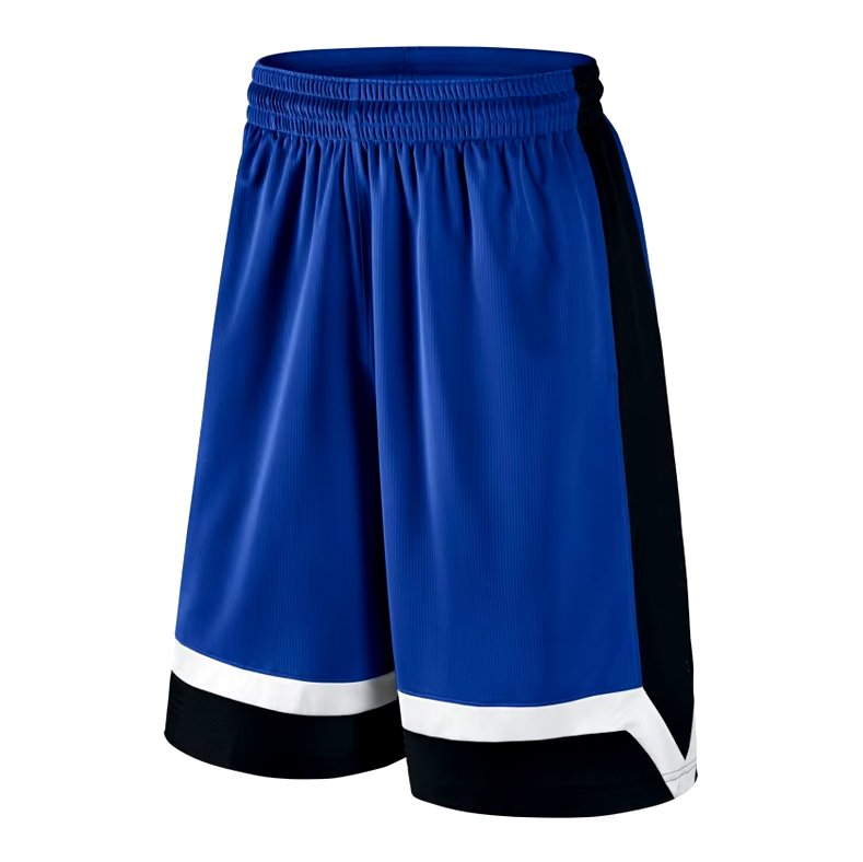 Men Student Basketball Shorts Sport Running Beach Blue Shorts