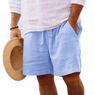 Men's Lightweight Quick Drying Breathable Sport Sky Blue Shorts