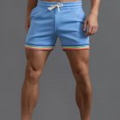 Man Basketball Outdoor Summer Casual Blue Shorts