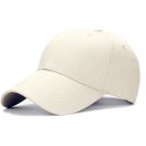 Unisex Baseball Cap Men Women Adjustable Casual Outdoor Sports Beige Hat