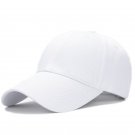 Unisex Baseball Cap Men Women Adjustable Casual Outdoor Sports White Hat