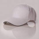 Baseball Cap Solid Color Casual Unisex Adjustable Hip Hop Cap White Cap