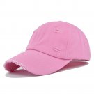 Baseball Cap Men Women Unisex Cotton Cap Fashion Hip Hop Summer Pink Hat