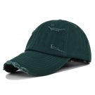 Baseball Cap Men Women Unisex Cotton Cap Fashion Hip Hop Summer Green Hat