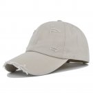 Baseball Cap Men Women Unisex Cotton Cap Fashion Hip Hop Summer Beige Hat