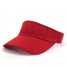 Visor hat Casual Unisex Hat Running Cap Baseball Cap Red