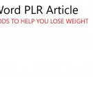 Top 7 Foods To Help You Lose Weight