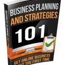 Business Planning and Strategies- Learn Effective Business Planning