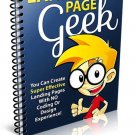 Landing Page Geek- Creating Landing Pages with No Coding