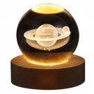 Luminous Starry Sky And Planets Moon Moon Crystal Ball Small Night Lamp