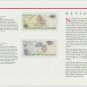 New Zealand 1991 Final Impressions $1 $2 Banknote Set - UNC (02059)
