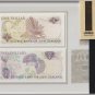 New Zealand 1991 Final Impressions $1 $2 Banknote Set - UNC (04272)