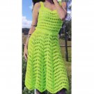 Retro Crochet Pattern - Chevron Dress