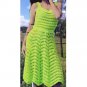 Retro Crochet Pattern - Chevron Dress