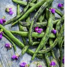 25 SEEDS Rattlesnake Pole Bean Seeds