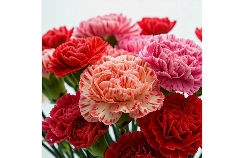 CARNATION DOUBLE MIX SEEDS RARE DIANTHUS FLOWERS RARE BLOOMS 600 SEEDS