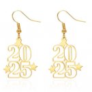 Creative Number 2025 Dangle Earrings for Women New