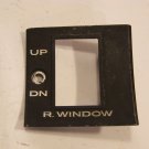 1968 69 PLYMOUTH SATELLITE DODGE CORONET STATION WAGON REAR WINDOW SWITCH BEZEL