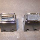 1964 JEEP 4 WHEEL DRIVE & NEUTRAL WARNING LIGHT BEZELS & COLORED INSERTS OEM 1964 JEEP 4 WHEEL DRIVE & NEUTRAL WARNING LIGHT BEZELS & COLORED INSERTS OEM