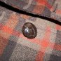PENDLETON WOOL BUTTON FRONT SHIRT MENS MEDIUM BROWN PLAID PORTLAND, OREGON