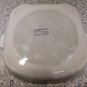 Corning Blue Filligree Scroll Browning Skillet Microwave Casserole