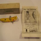 THE FLATFISH VINTAGE CASTING OR TROLLING FISHING LURE 1941 NIB