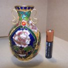 Vintage Cloisonne Vase 3 1/8" tall