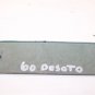 1960 DODGE DESOTO MAP LIGHT BLOCK PLATE OEM #2080152