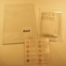 Mulberry Silk Face Mask (black) w/ 10 Filters NIP Mulberry Silk Face Mask (black) w/ 10 Filters NIP