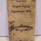 VINTAGE 1970 SYNOPSIS OF OREGON ANGLING REGULATIONS 3 3/4" X 6 1/2" FISHING