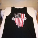 BARBELL AMERICAN FLAG WEIGHLIFTING TANK TOP BRAND NEW NEVER WORN OR WASHED BARBELL AMERICAN FLAG WEIGHLIFTING TANK TOP BRAND NEW NEVER WORN OR WASHED
