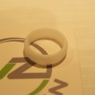 WOMENS SILICONE RING SIZE 5 PEARL WHITE BY VIN ZEN BRAND NEW WOMENS SILICONE RING SIZE 5 PEARL WHITE BY VIN ZEN BRAND NEW