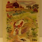 Vintage Golden Press Farm Animals Board Puzzle 13 pc 80-4A