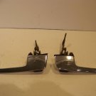 1968 DODGE CORONET PLYMOUTH SATELLITE 4D REAR DOOR HANDLES OEM BLACK BUTTON 1968 DODGE CORONET PLYMOUTH SATELLITE 4D REAR DOOR HANDLES OEM BLACK BUTTON