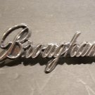 1973 74 Plymouth Valiant Brougham Emblem OEM 3810287 75 76 77 Dodge Royal Monaco 1973 74 Plymouth Valiant Brougham Emblem OEM 3810287 75 76 77 Dodge Royal Monaco