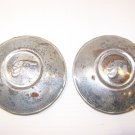 FORD MODEL A HUBCAPS DUST COVERS OEM PAIR F LOGO 4 1/8" FORD MODEL A HUBCAPS DUST COVERS OEM PAIR F LOGO 4 1/8"